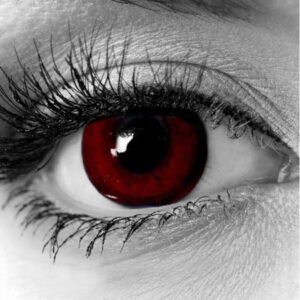 Blood Red contacts