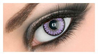 violet contacts